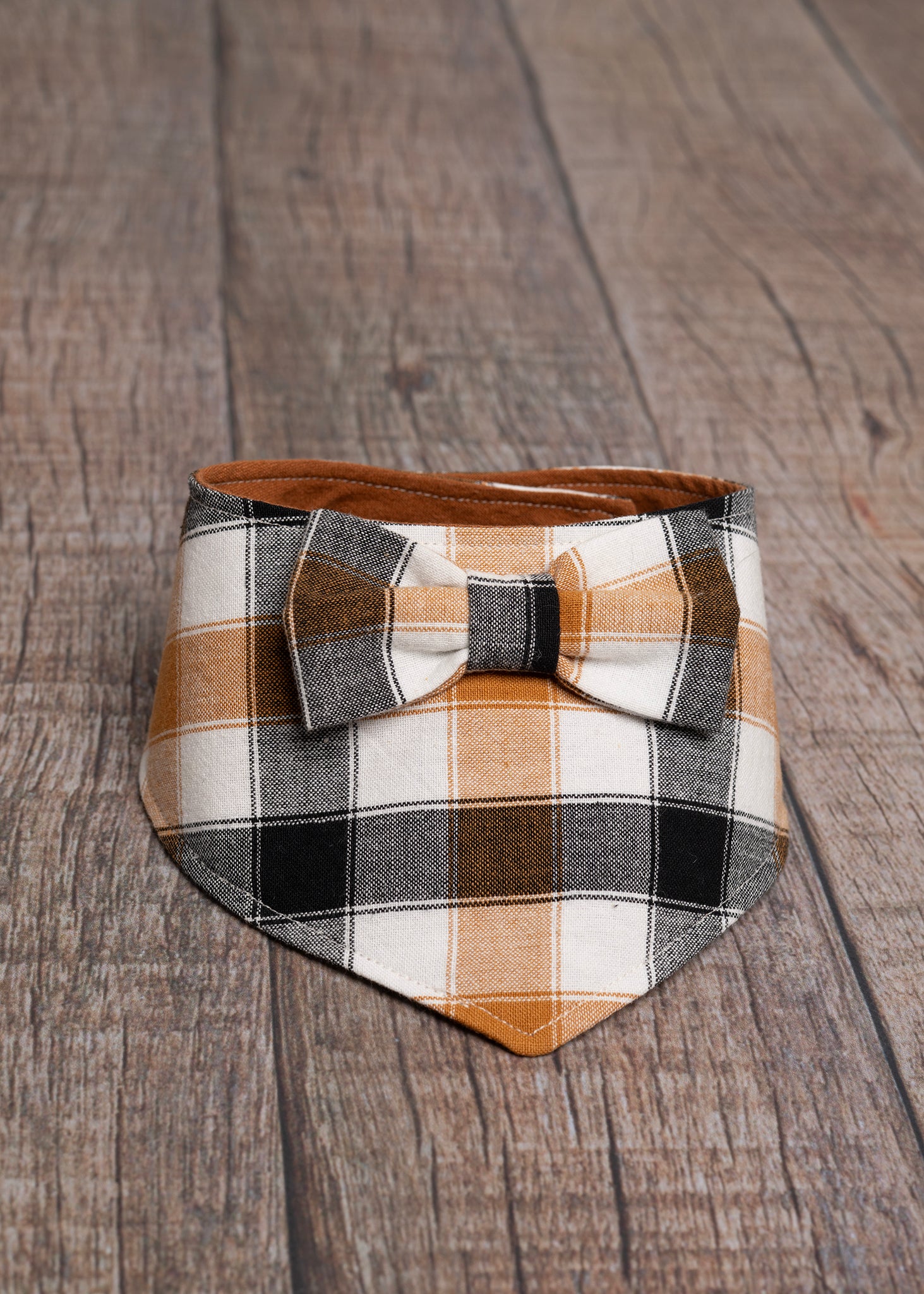 Plaid & Proper Bow small 11-12.5"